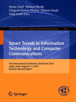 cover image of Smart Trends in Information Technology and Computer Communications